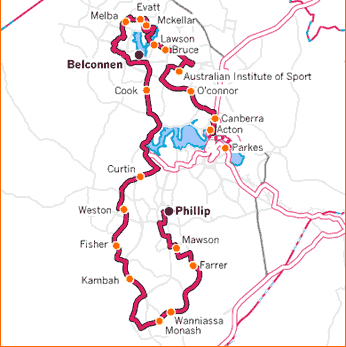 Torch Relay route