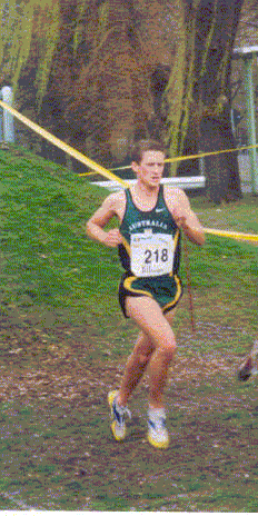 Scott during the race
