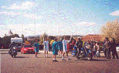 the torch passes through McKellar