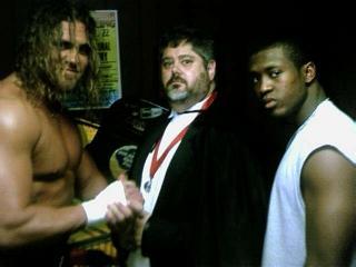 The 2001 incarnation of the Brotherhood. Count Grog, Q-Sic and Caprice Coleman