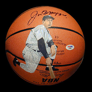 Joe DiMaggio on basketball