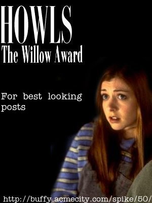 HOWLS: Posting Award