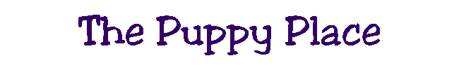 Puppy Place Page Banner