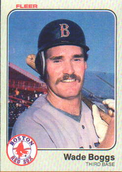 1983 Fleer Wade Boggs RC $9.99