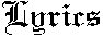 Lyrics