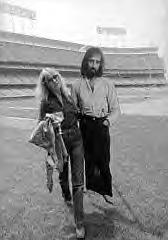 Christine and 'John' at Dodger Stadium in 1979, recording Tusk.  This is from the Tusk songbook.