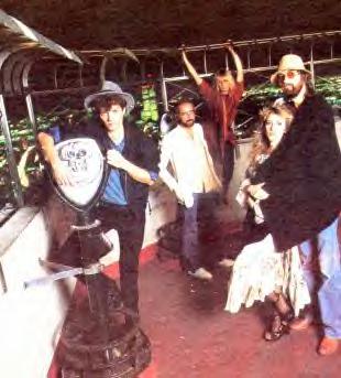 Christine is doing a very strange dance.
And what's more, that doesn't look like Lindsey at all!  Well, the 80s did strange things to us all.