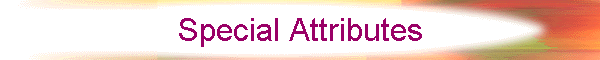 Special Attributes