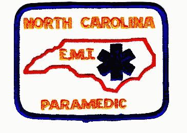 NC EMT-Paramedic Patch