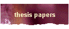 thesis papers