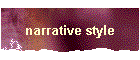 narrative style