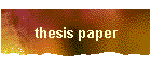 thesis paper