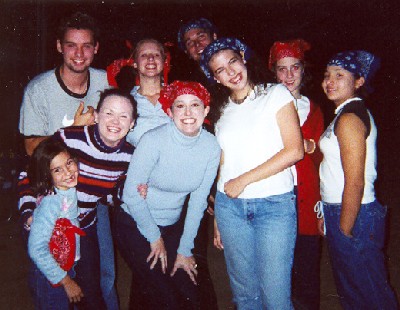 Left to right, top to bottom: Joel, Cassie, Kris, Janet, Sara, Eleesha, Angel, Christi, and me