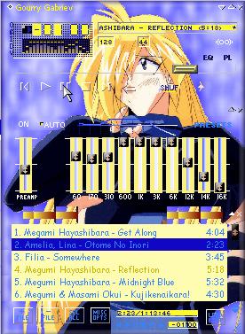 The classic Gourry pose