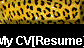  My CV[Resume] 