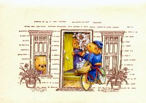 stempel met postbode