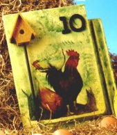 dakpan met kip en haan