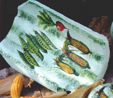 Radijs en mais op oudhollandse pan