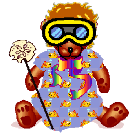 You can adopt a bear at Rainbow Rick's