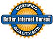 Better Internet Bureau Seal of Approval & Link