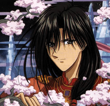 Hotohori Emperor Cai Pi Sticker from Fushigi Yuugi Shojo manga