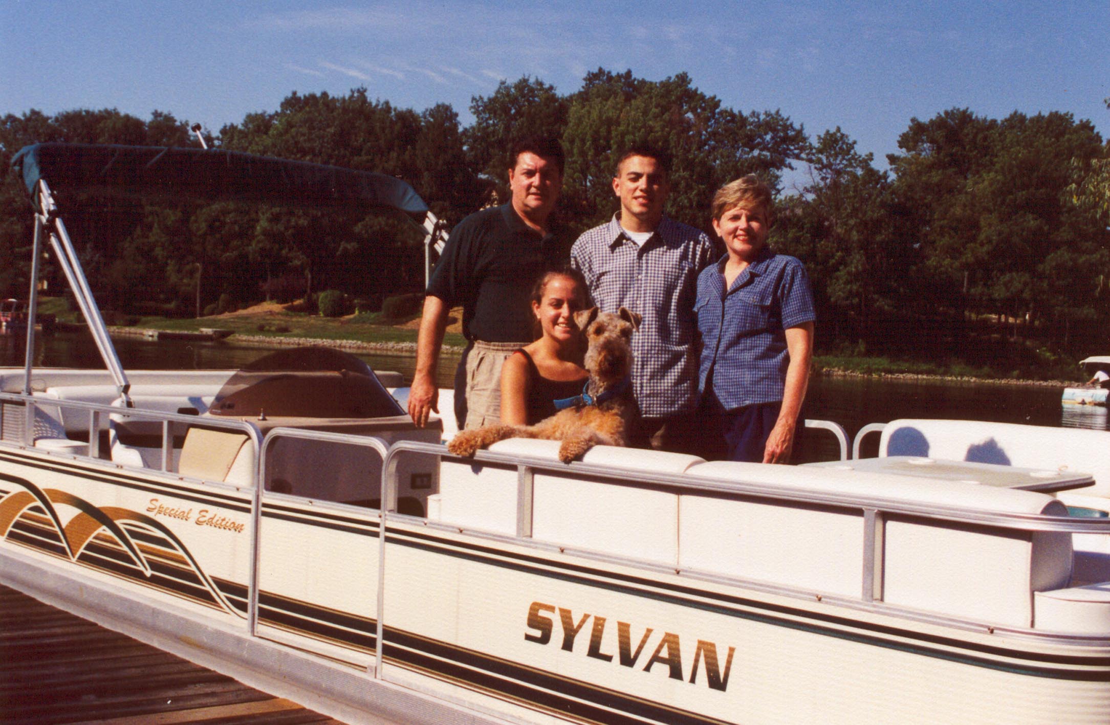 I am the only Rust-Bucket on this lake