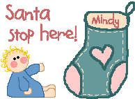 Mindy stocking