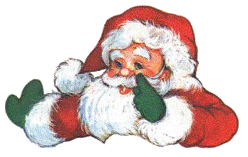 laying his finger aside of his nose