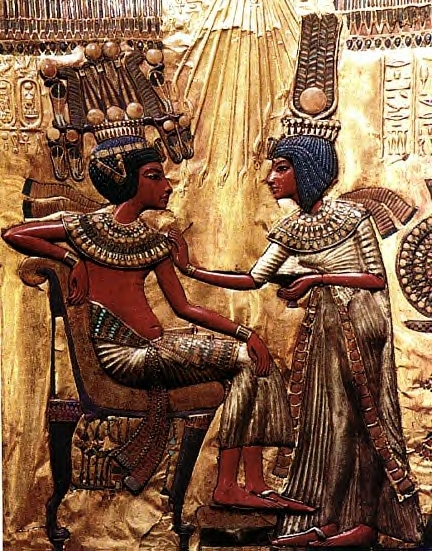 TUTANKHAMUN'S ROYAL THRONE