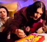 Steve & Brian playing a game of 'Operation'