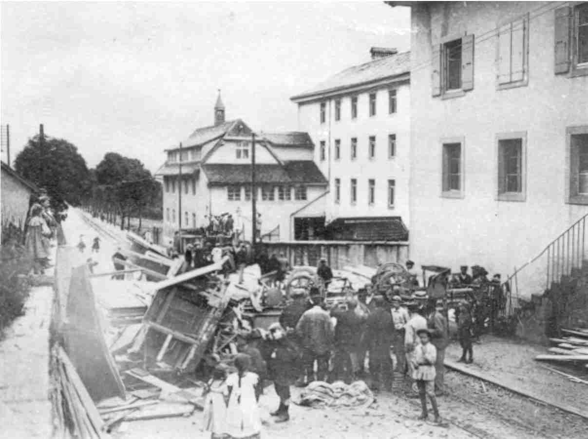 L'accident de tram de 1910