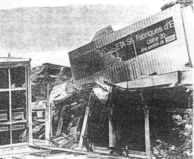 La fabrique d'horlogerie sinistr�e