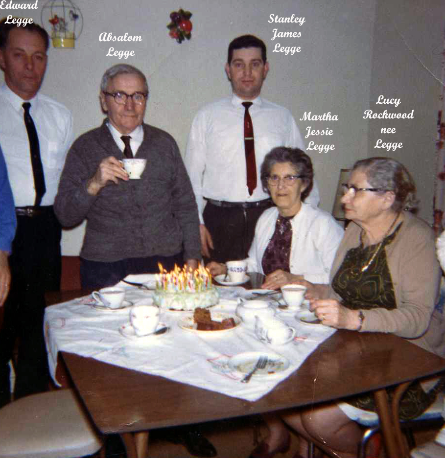 Absalom and Martha Jessie with Family