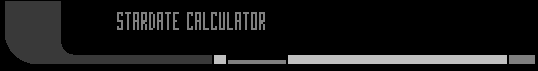 Stardate Calculator