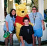 The three of us with Winnie-the-Pooh