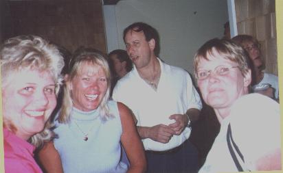 Patty Gazzo, Patti Scott, Buffalo and Linda Hendrickson