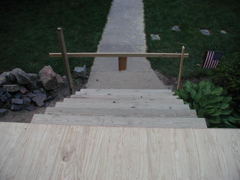 View from the front door