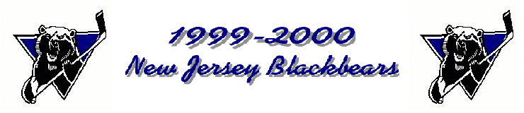NJ Blackbears' Welcome banner
