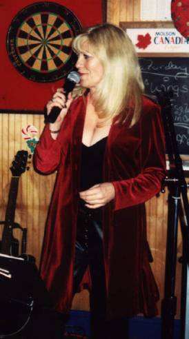 Mickey, all decked out for the gig