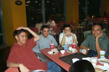 waiting for the dessert