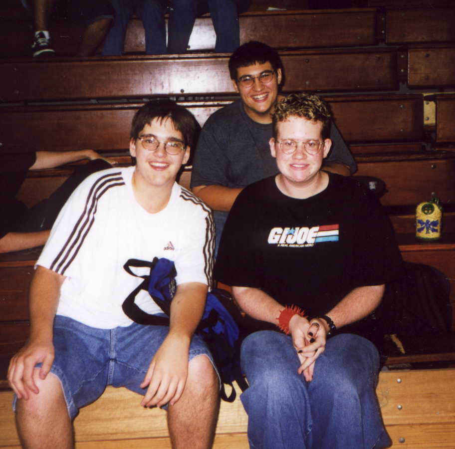 Bill, Mark & Dan in Gym Class