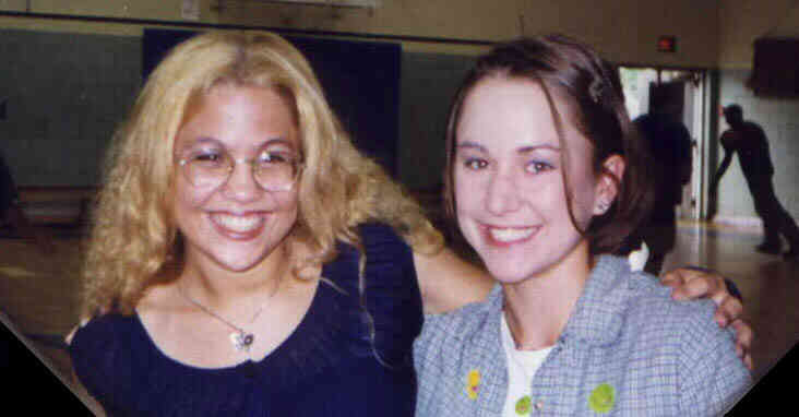 Lorie & Me in Gym class