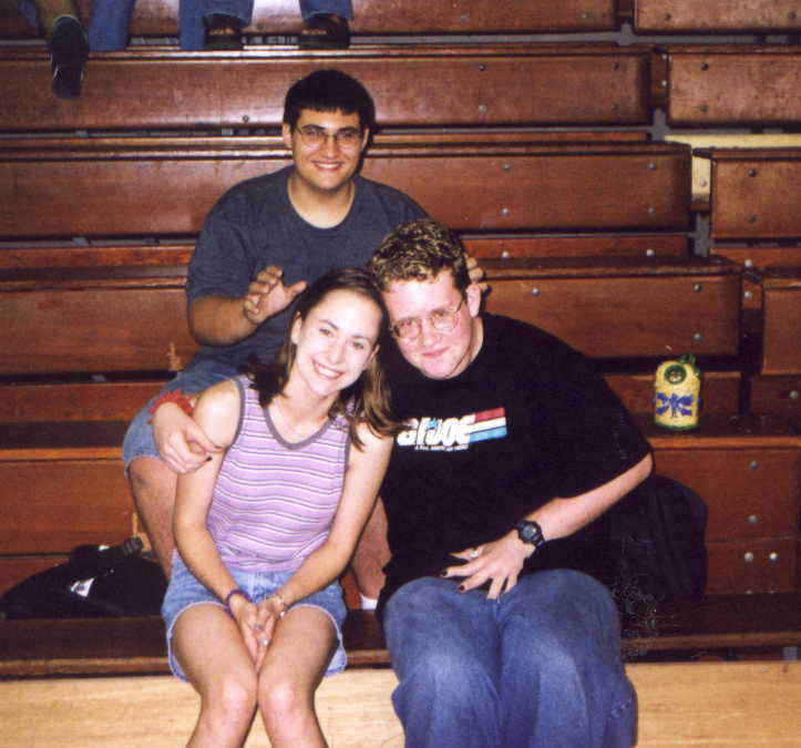 Me, Mark, & Dan in Gym class