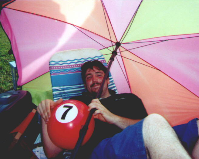 Frank at Creation 1998