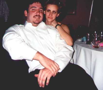 Frank, and Sandy at a Delran Fire Department Banquet