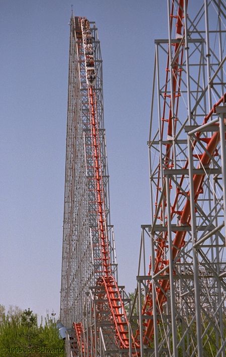 On a clear day, you can see Canada from the top of Magnum.  You don't have much time to enjoy the view, though :)