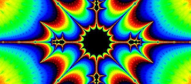 Big Pointy Star-Rainbow