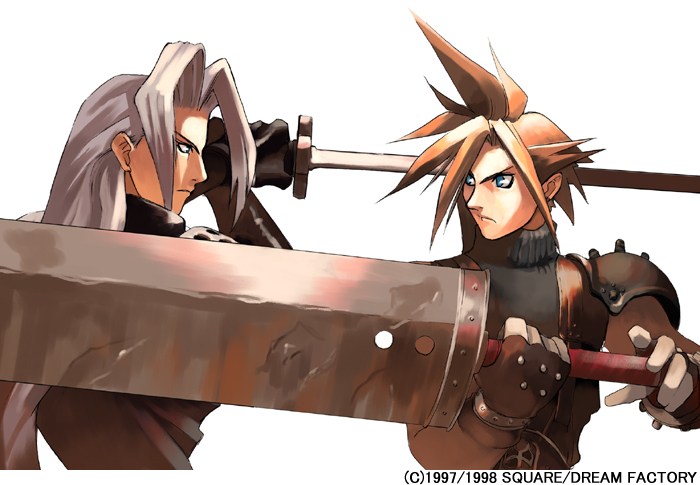 Cloud is one of my favorite videogame characters...