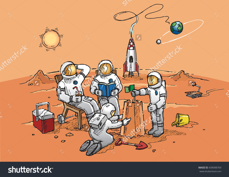 Impossible 'Science FICTION!' ...Why the name, Earthians? Because there are Americans, Canadians, Mexicans and then Martians and Venusians, too.