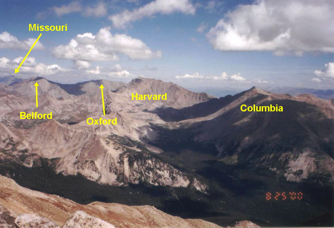 The view to the north.